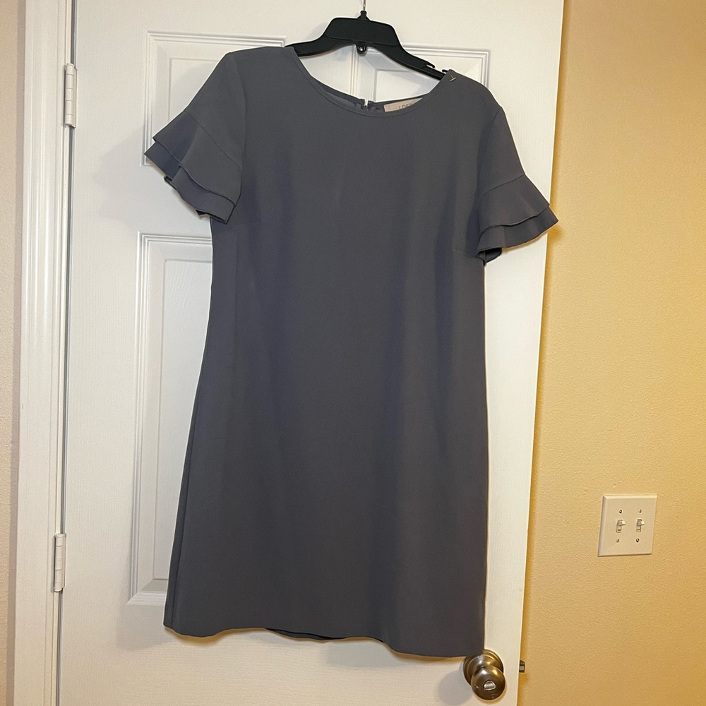 LOFT | Ruffle Sleeve Dress